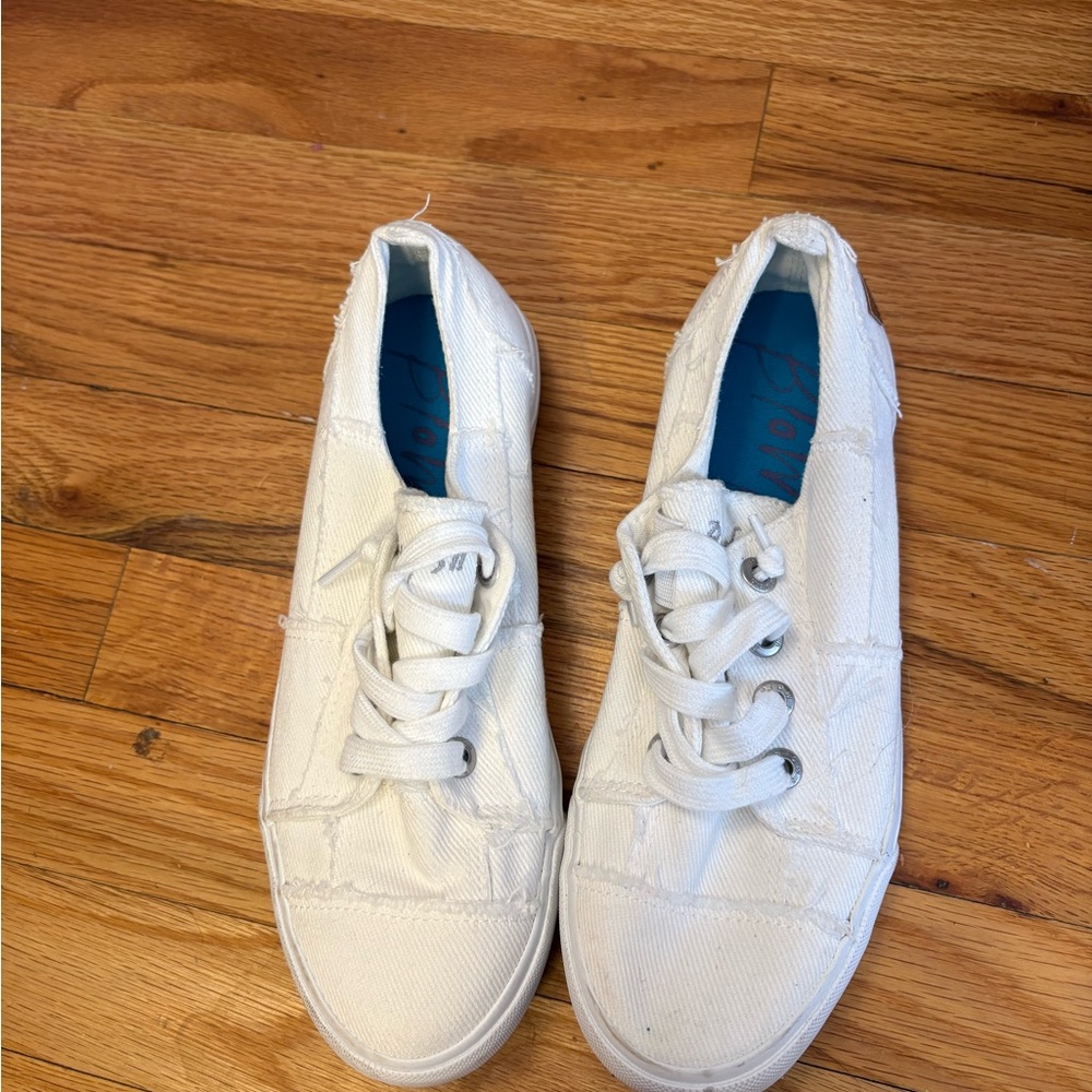 White Canvas Sneakers